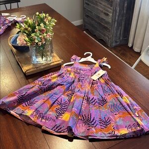 New Catamini dress! Super cute print! I have   size 5, and 2 size 4   NWTS lined